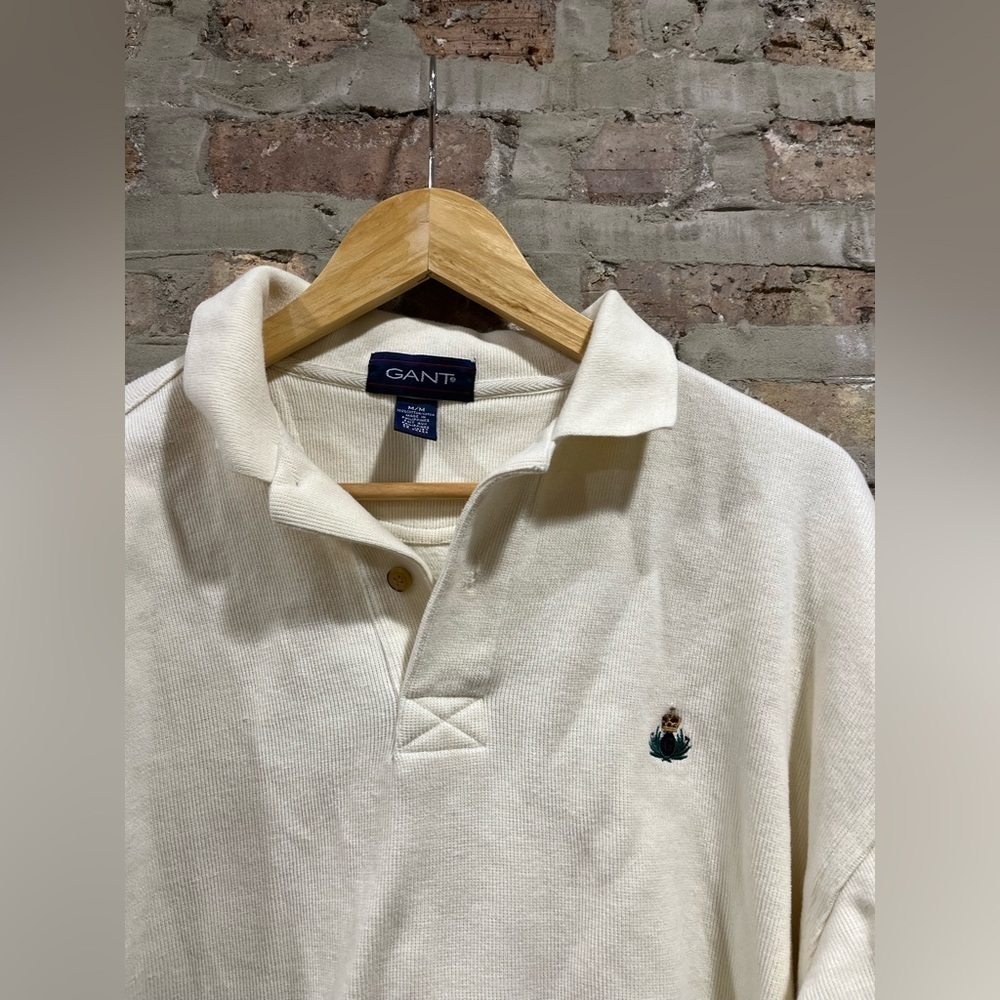 Vintage Gant 100% cotton collared sweater - Picture 3 of 7